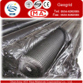 50-50kn / M Fiberglas Biaxial Geogrid